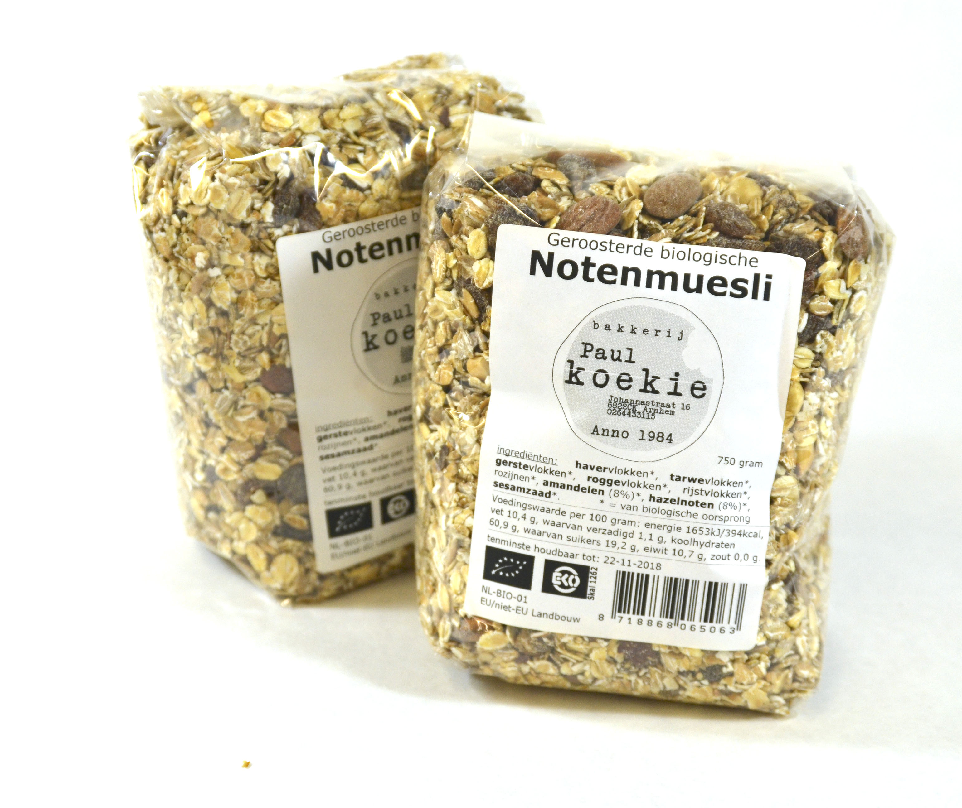 Notenmuesli (750gr)