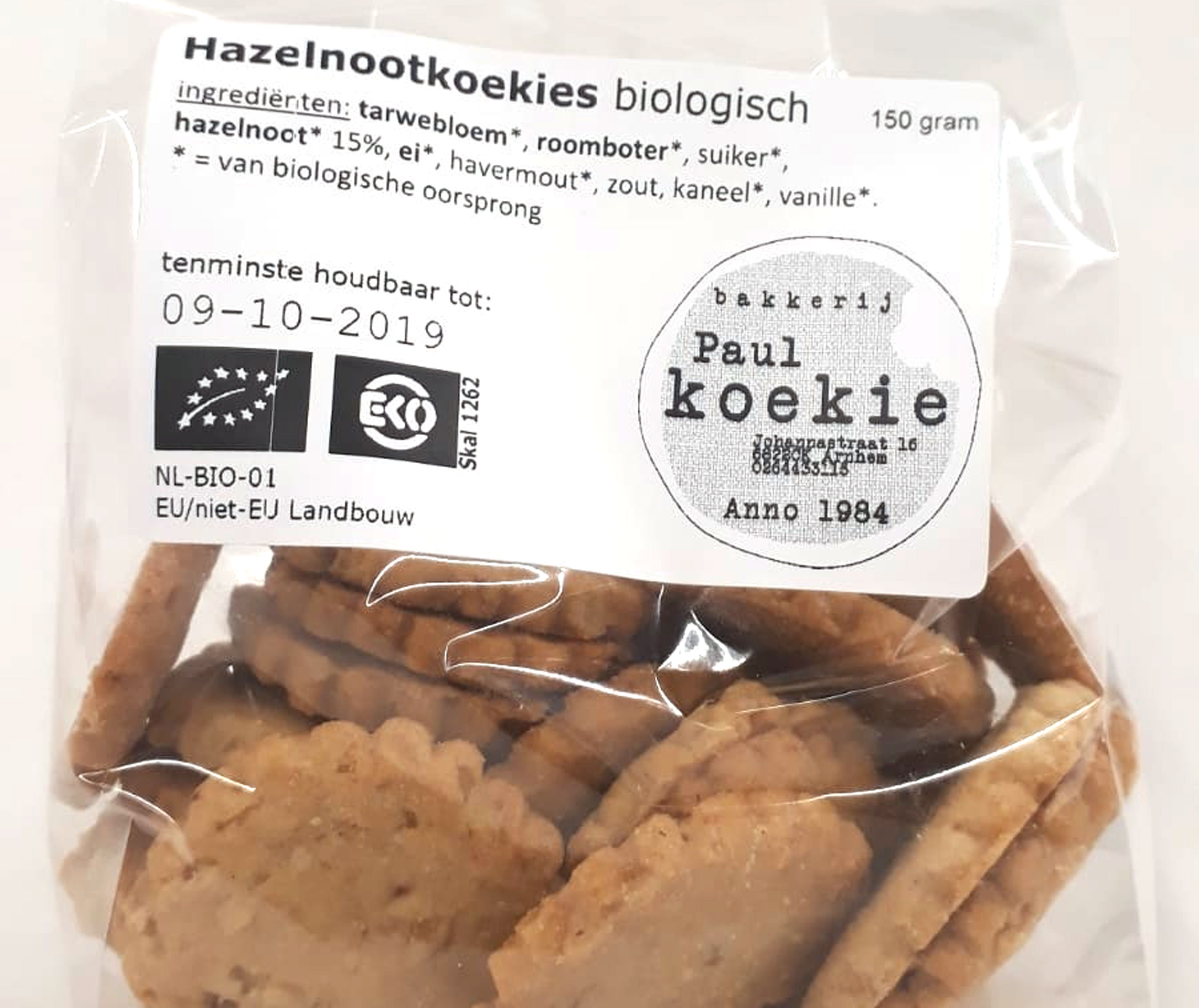 Hazelnootkoekjes