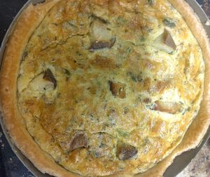 Gerookte vis Quiche