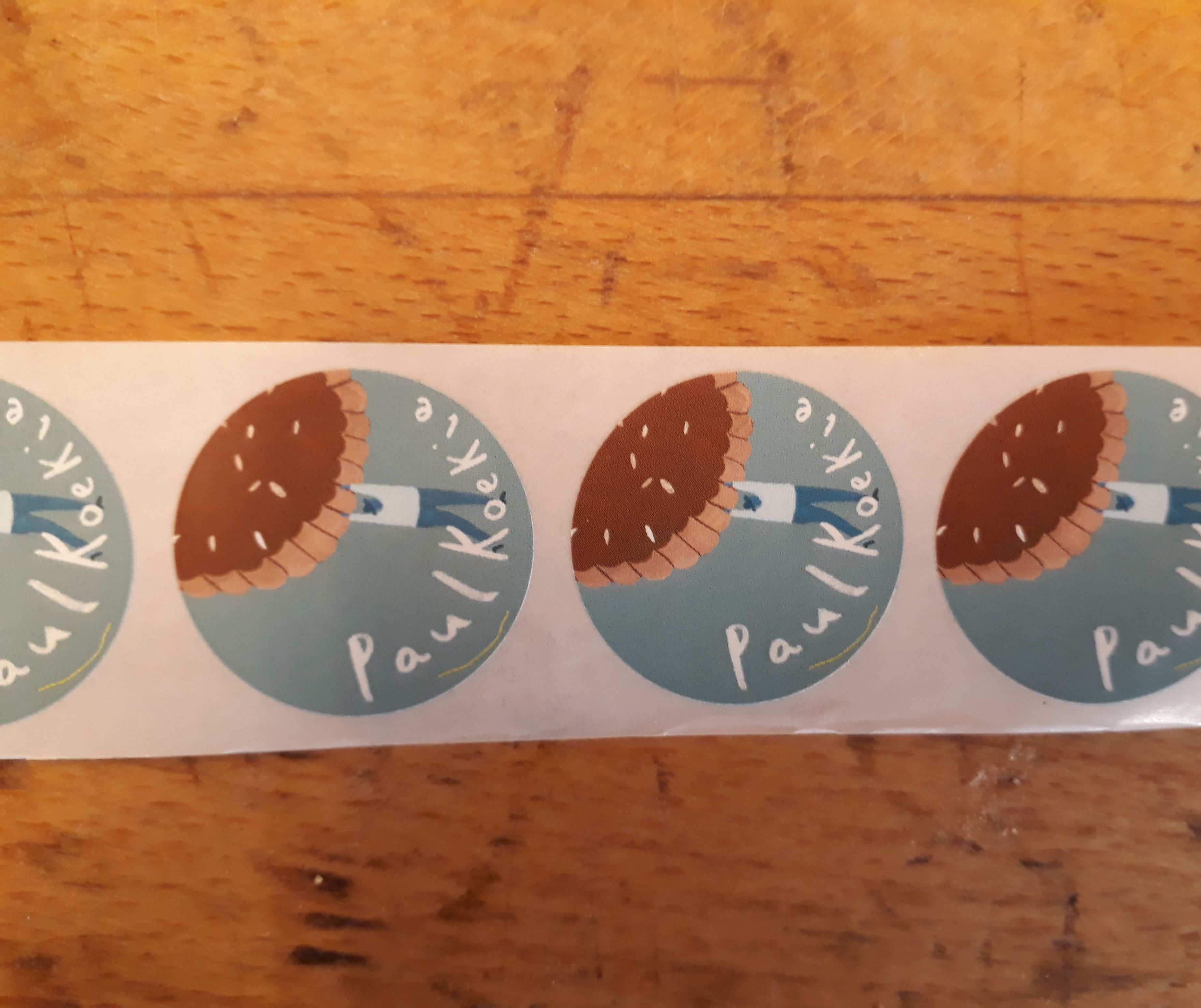 Stickers Blauw