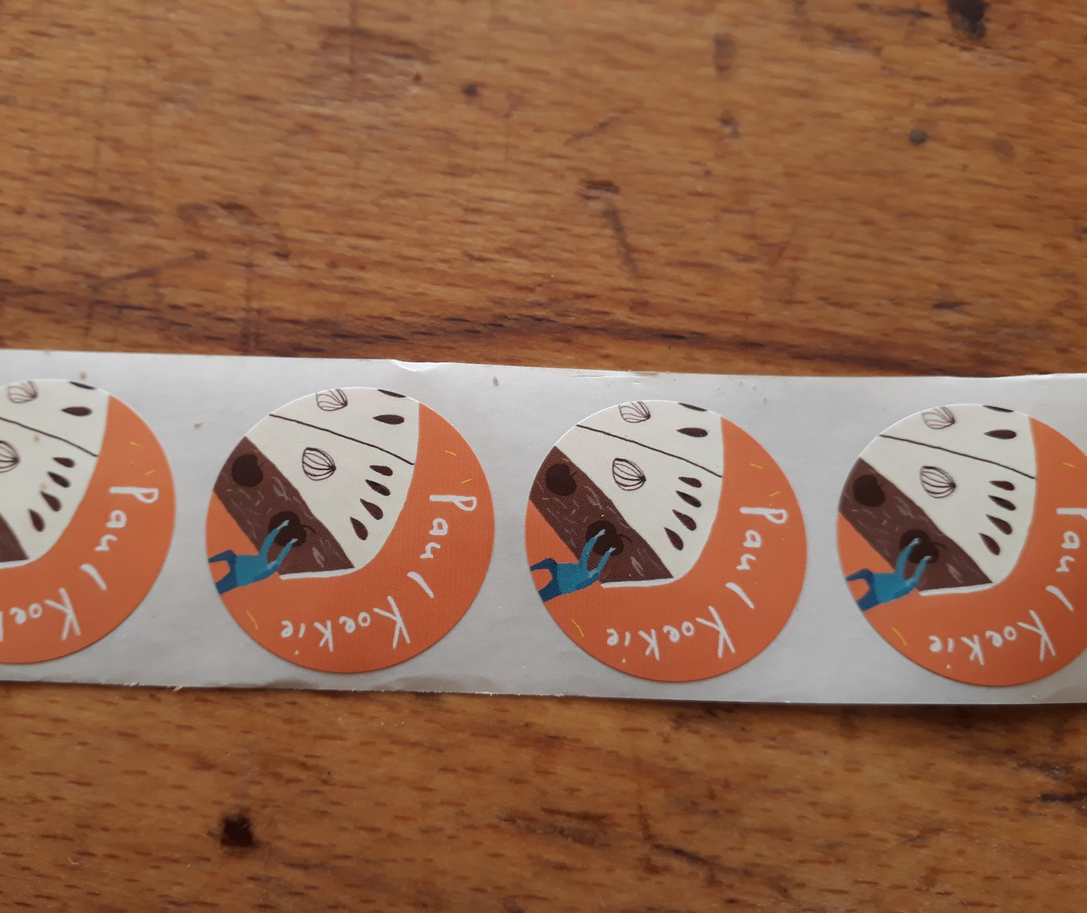 Stickers Oranje